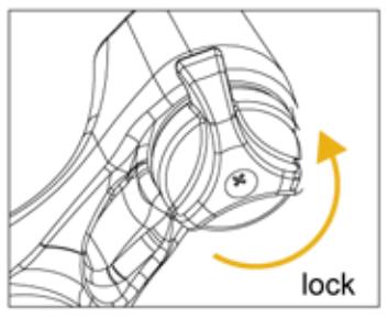 Quick lock-out knob